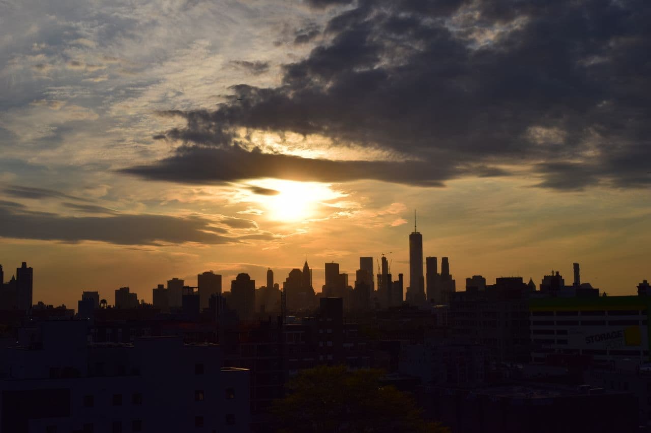 New York-Newark-Jersey City, NY-NJ skyline